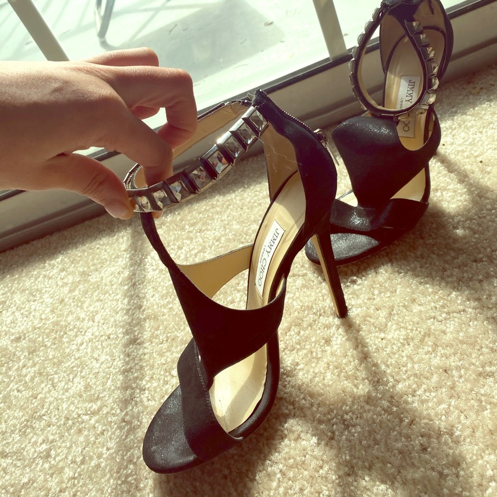 Jimmy choo Chrystal stilettos